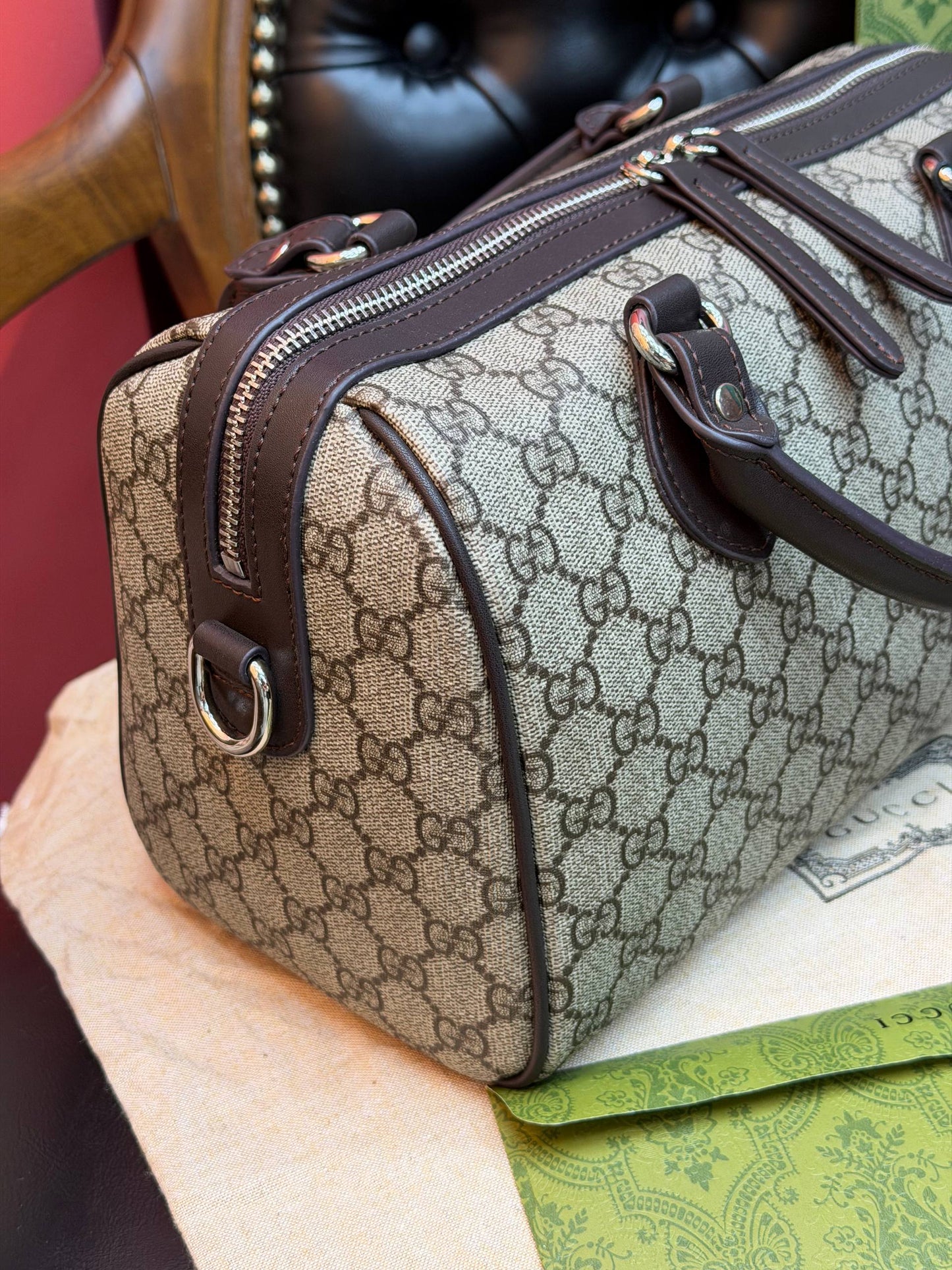 GG - Ophidia medium boston bag