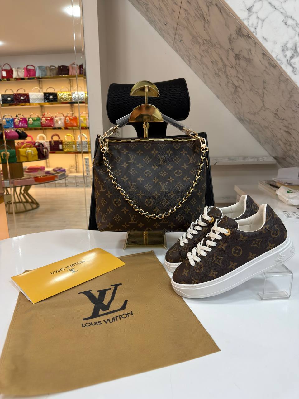 LV - Bag and Shoes