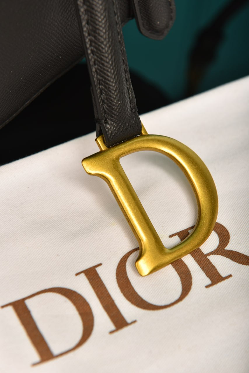 D10R saddle bag (black-gold)
