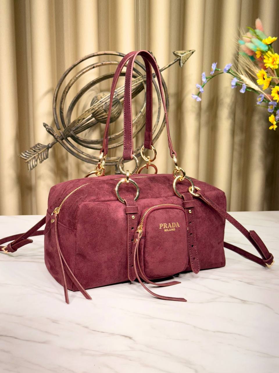 Prd 
Dangle Meium Shoulder Bag