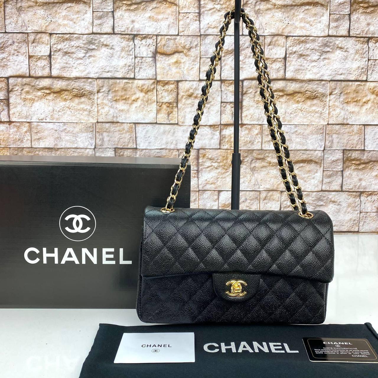 CHNL-2’55 flap bag (25cm)