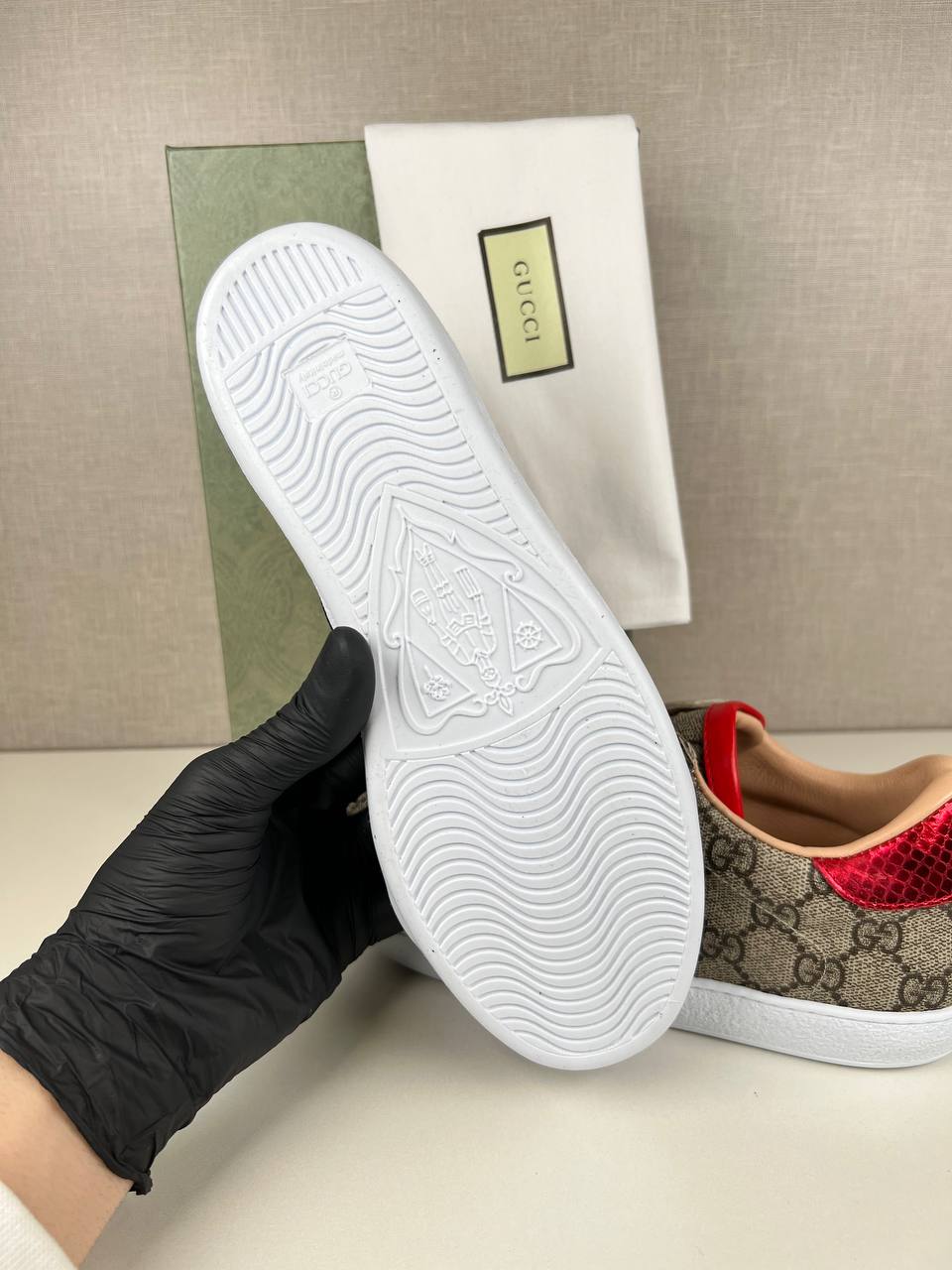GG - Ace Supreme Sneaker - Real Leather