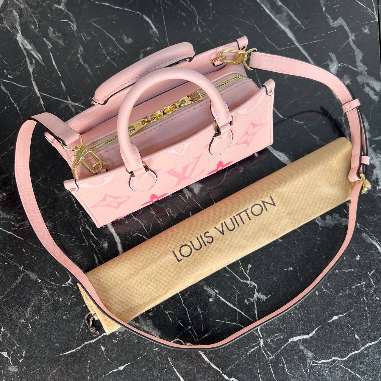 Onthego East West Bag ( Leather )