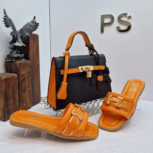 HMS - Bag and Slipper Set