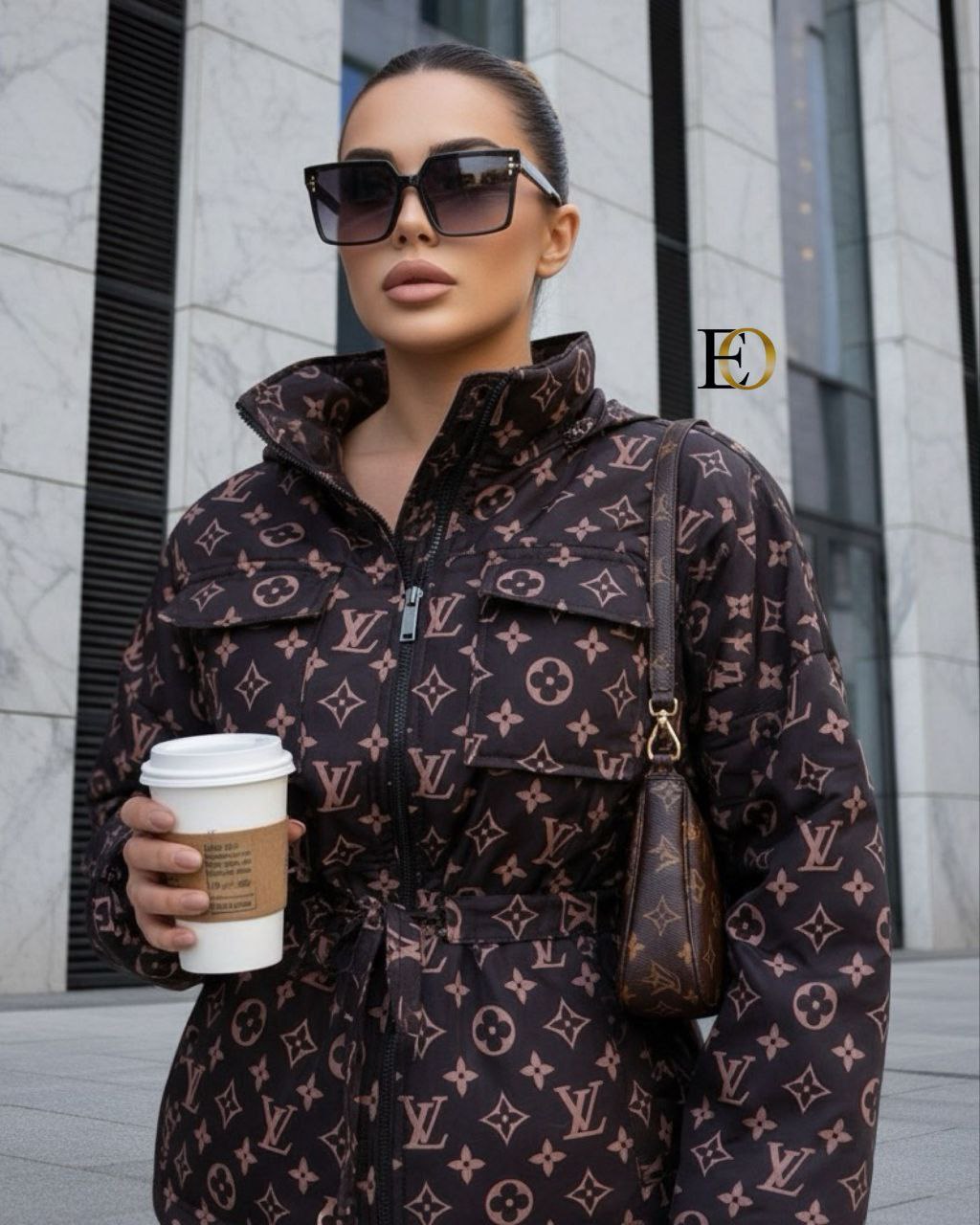 LVS -  Hooded Trench Coat