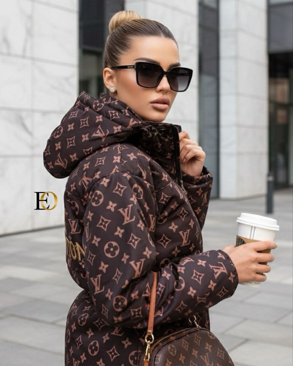 LVS -  Hooded Trench Coat