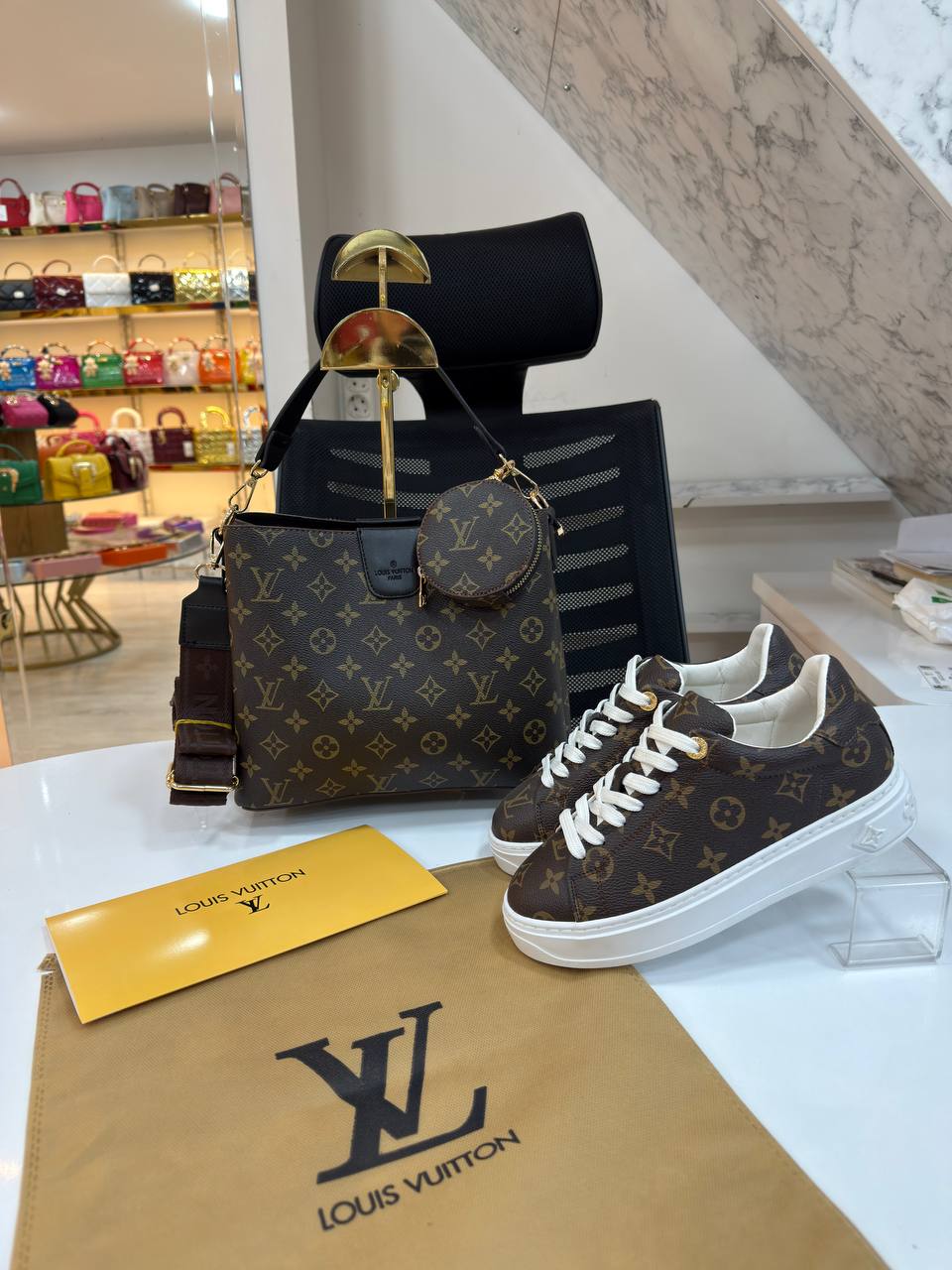 LV - Bag and Shoes