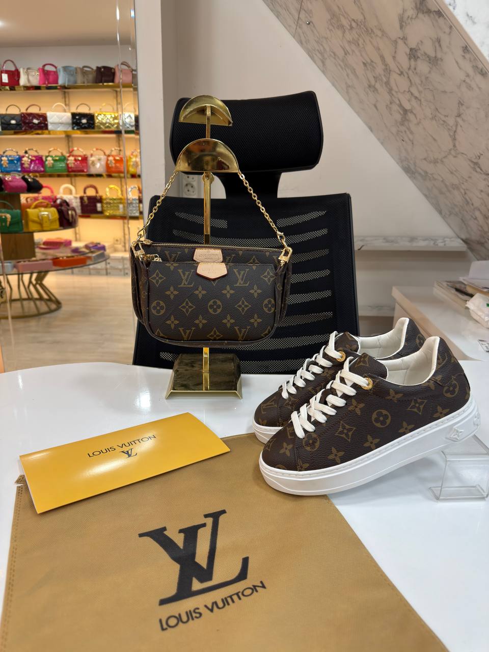 LV - Bag and Shoes