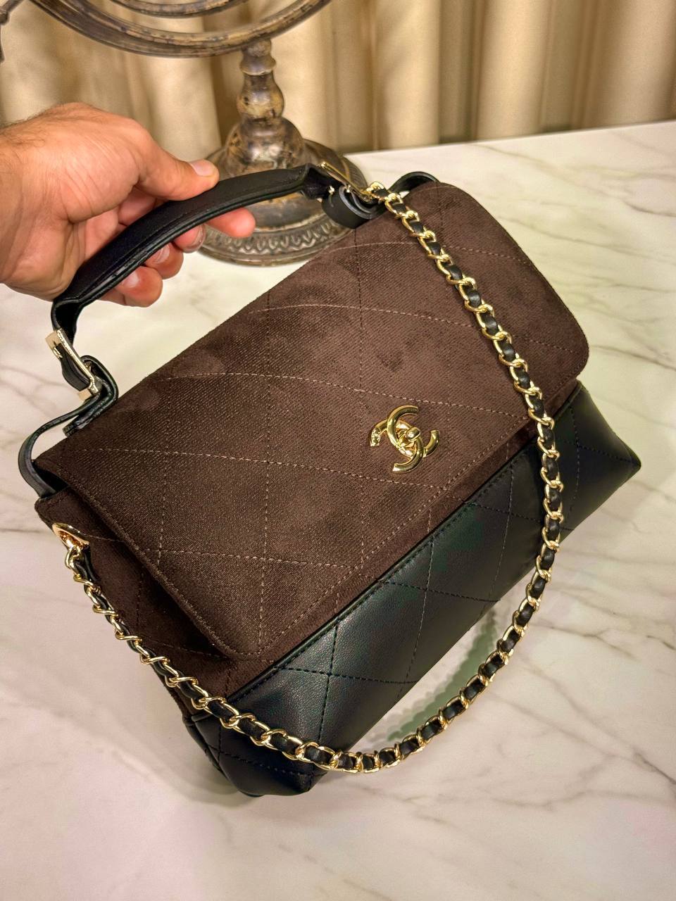 CH - Large Flap with top handbag