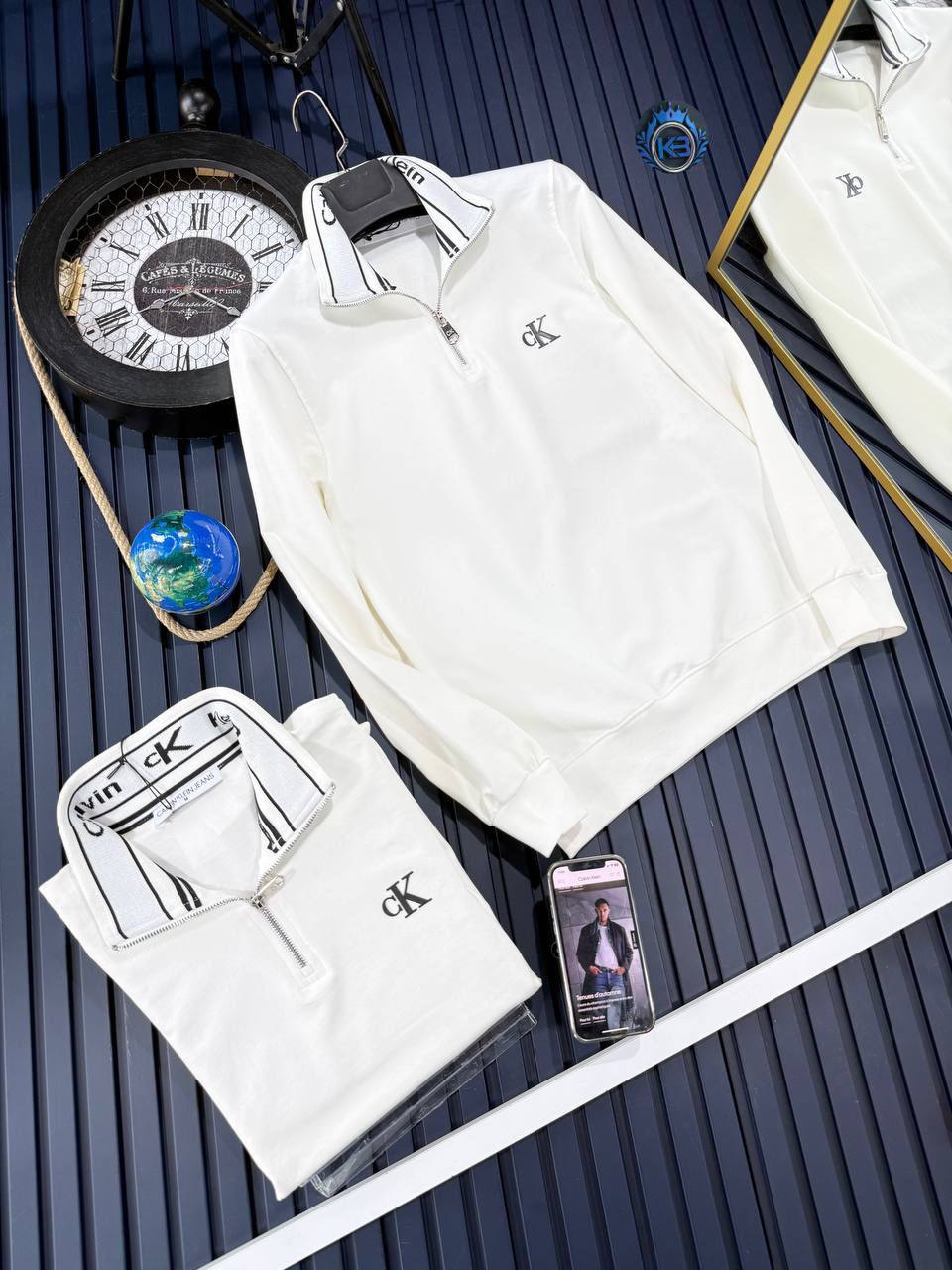 CK - Yüksek Kalite Uzun Kollu Sweat