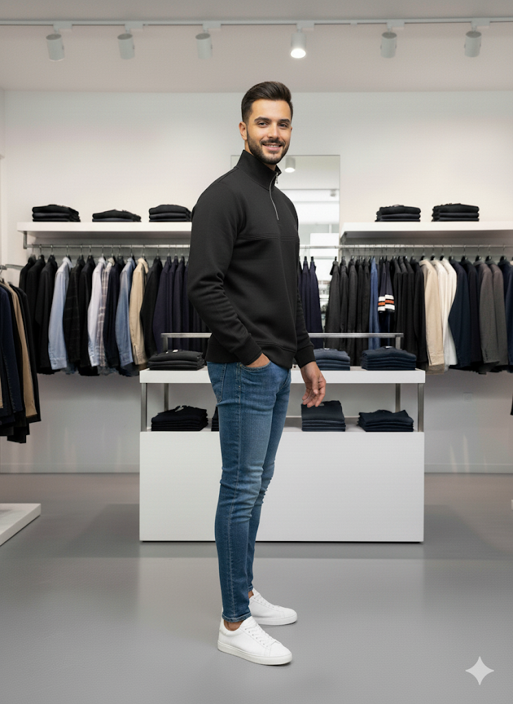 CK - Yüksek Kalite Uzun Kollu Sweat