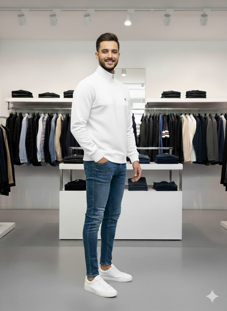 CK - Yüksek Kalite Uzun Kollu Sweat