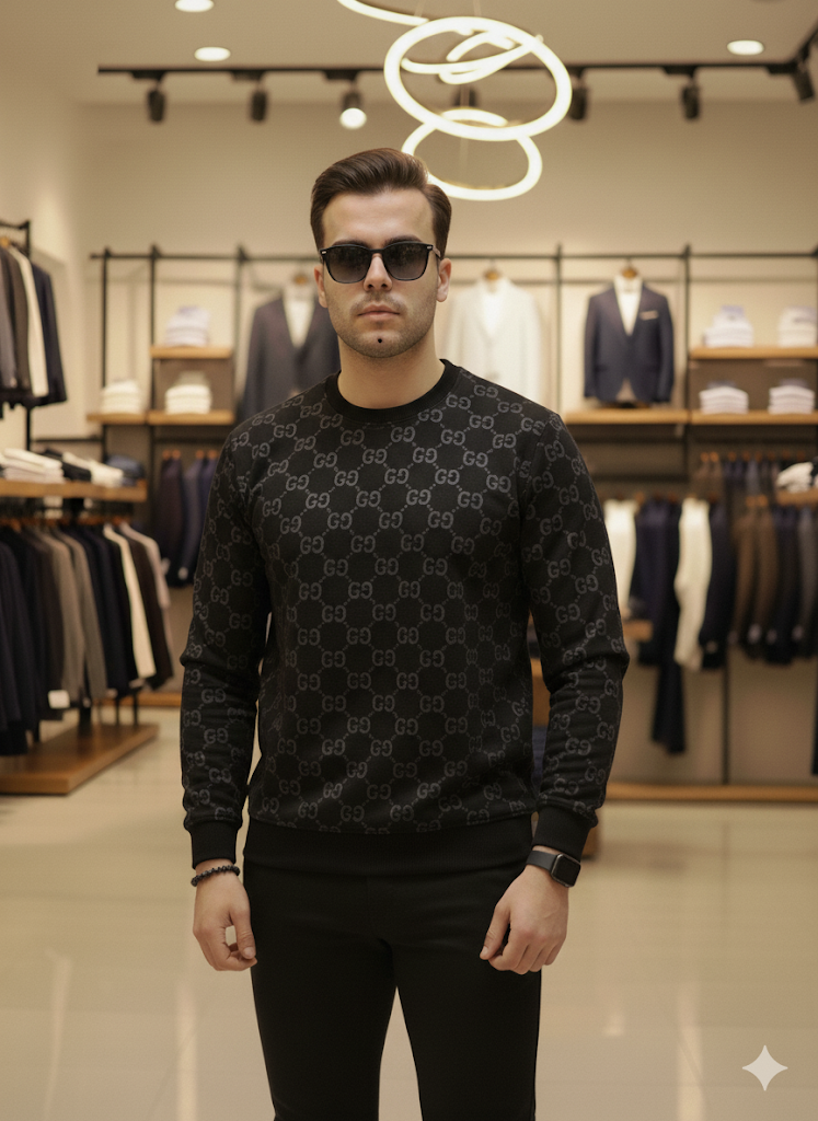 GG - Yüksek Kalite Uzun Kollu Sweat