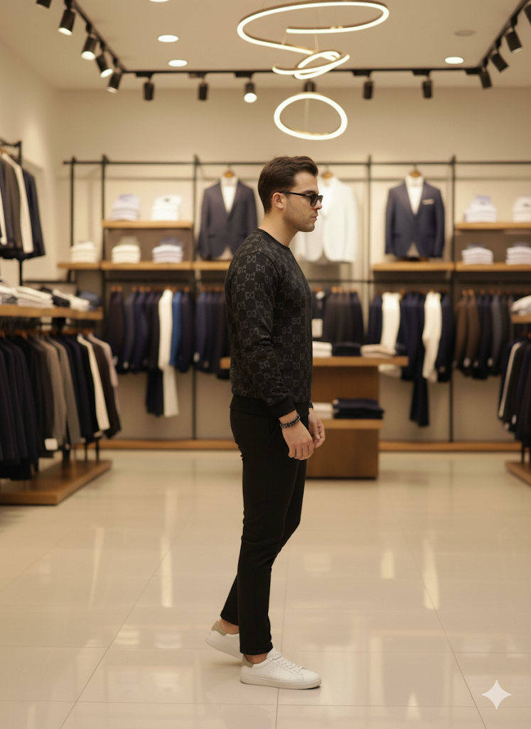 GG - Yüksek Kalite Uzun Kollu Sweat