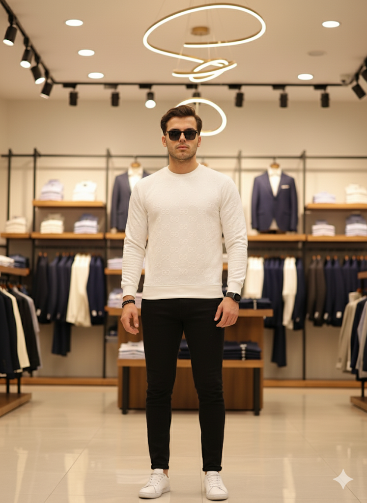 GG - Yüksek Kalite Uzun Kollu Sweat