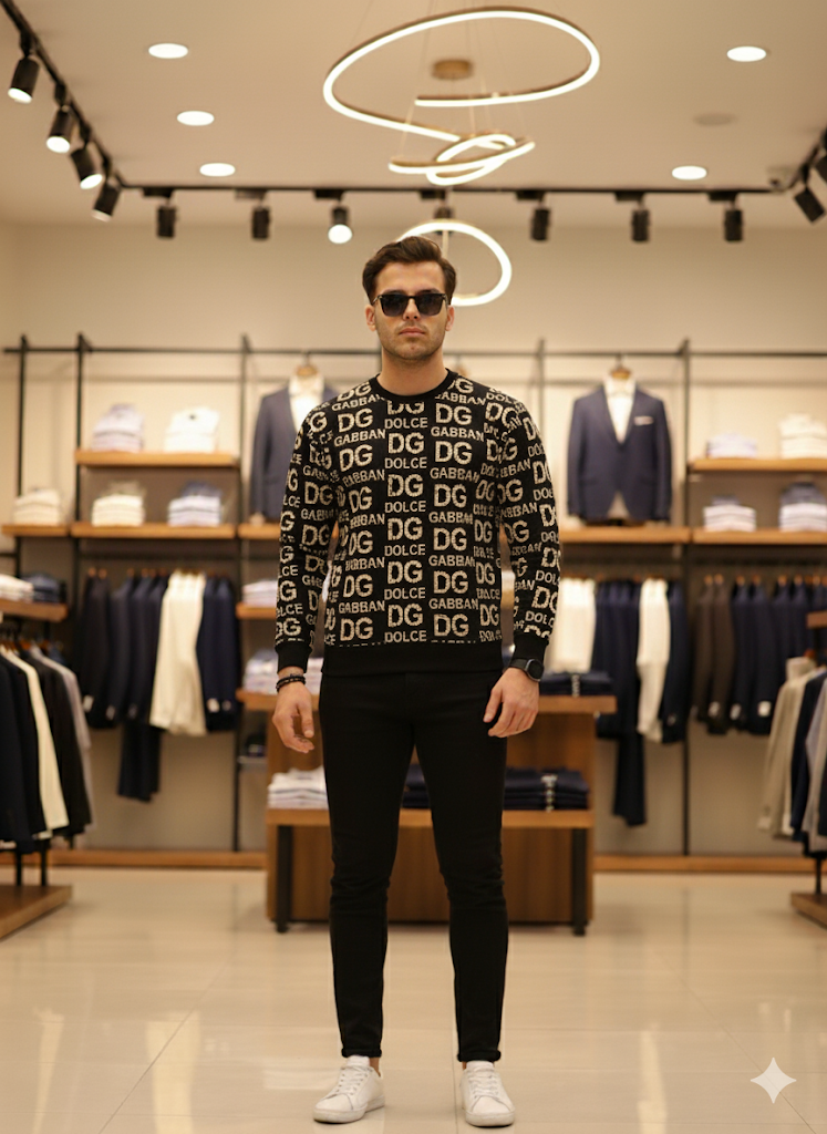 DG - Yüksek Kalite Uzun Kollu Sweat