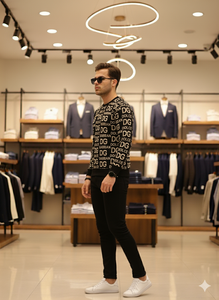 DG - Yüksek Kalite Uzun Kollu Sweat