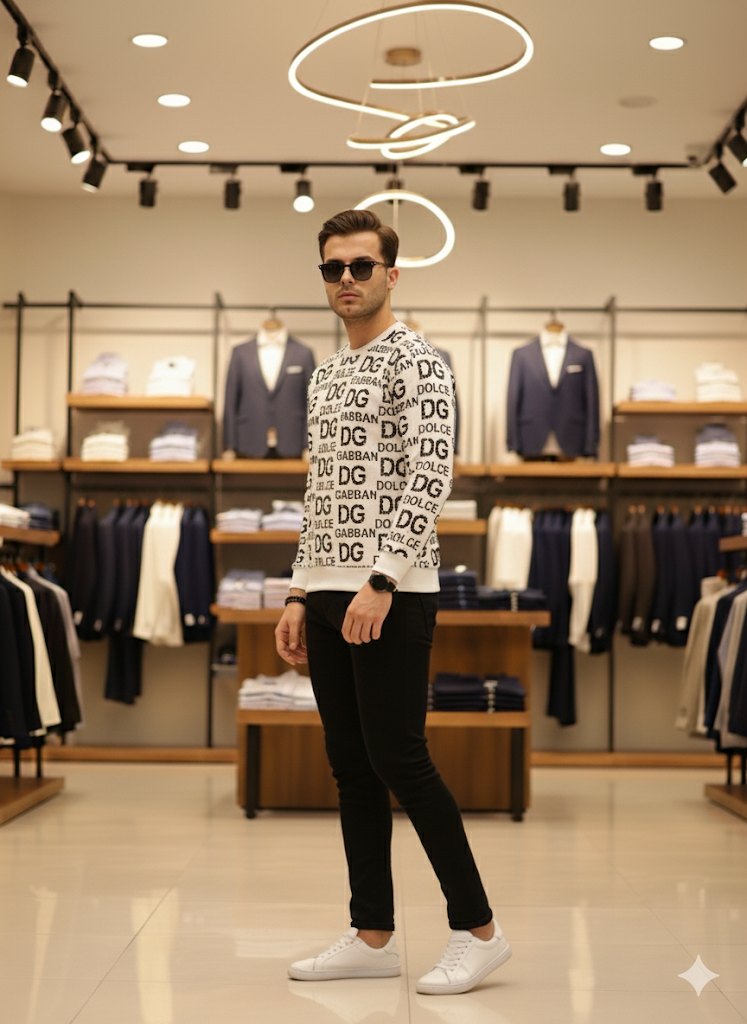 DG - Yüksek Kalite Uzun Kollu Sweat