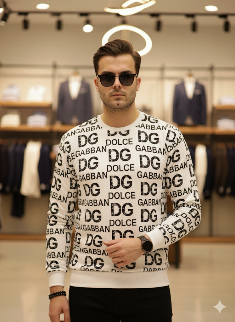 DG - Yüksek Kalite Uzun Kollu Sweat