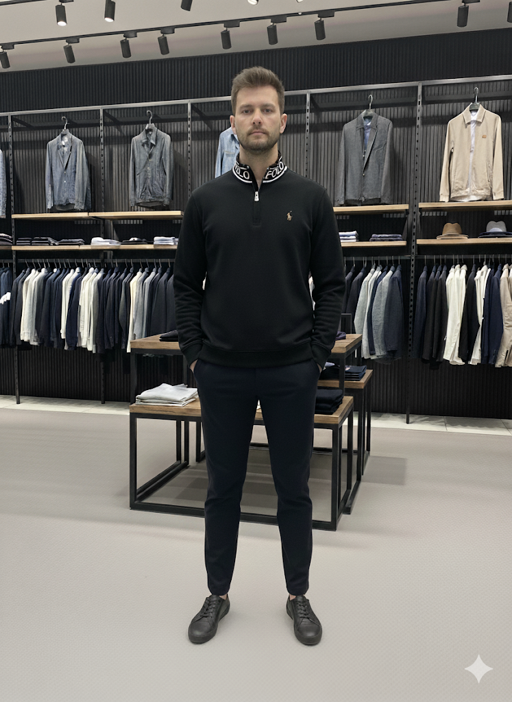 PRL - Yüksek Kalite Uzun Kollu Sweat